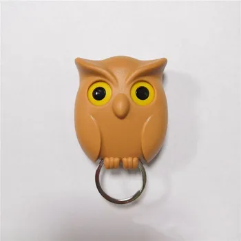 Animal Owl кука стена монтирани ключодържател куки висящи ключодържател лепило кука закачалка творчески ключодържател кука декоративни висулка