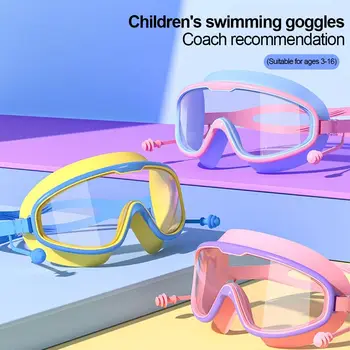 Anti Fog No Leak Clear Очила за плуване за деца Малко дете 3-15 момчета момичета басейн плаж очила за плуване