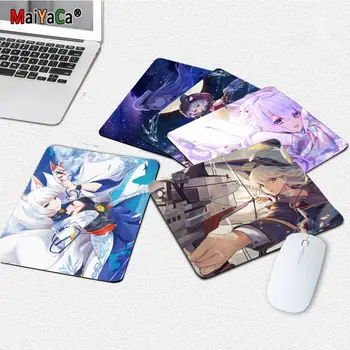 Azur Lane Mousepad Rubber Small Thickened Mouse Pad Gaming Keyboard Table Mat Офис консумативи стая декор за PC мишка килим