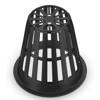 Big Deal 360 Pack 2 инчови нетни чаши Slotted Mesh Wide Lip Filter Plant Net Pot Bucket Basket За хидропоника
