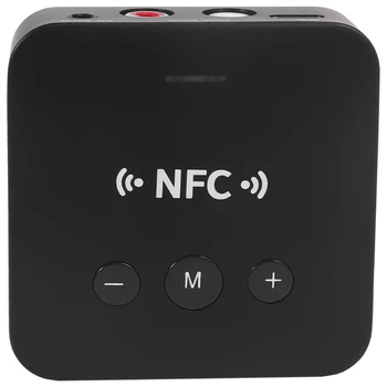 Bluetooth приемник предавател BT 5.0 TF карта стерео 3.5Mm жак AUX RCA безжичен аудио адаптер за телевизионни слушалки за кола