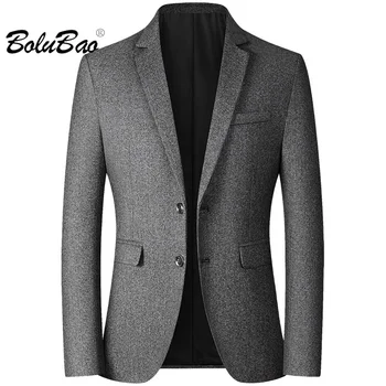 BOLUBAO 2023 Leisure Blazers Suit Мъжка пролет лято корейска версия Slim-Fit бизнес палто Висококачествен дизайн Trend Suit Men