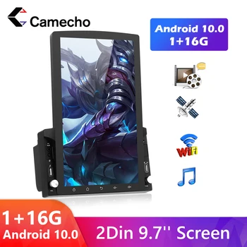 Camecho 2Din 9.5 INCH Android 10.0 автомобилно мултимедийно радио с Carplay видео плейър Universal за VW Nissan Hyundai Kia Toyota