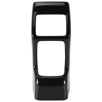 Car Glossy Black Rear Air Condition Vent Outlet Frame Anti-Kick Panel Cover Trim за Honda Vezel HR-V HRV 2021 2022
