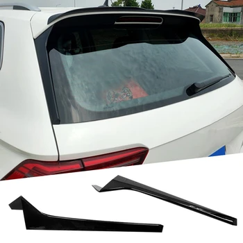 Car Glossy Black Rear Window Side Spoiler Canards Splitter For- Tiguan R-Line 2017-2022 Стикер за подстригване на предното стъкло