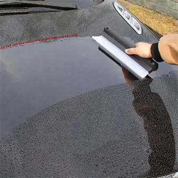Car Non-Scratch Гъвкави меки силиконови удобни инструменти за облепяне на автомобили Почистване на чистачки за водни прозорци Почистване на стърготини Скрепер за фолио