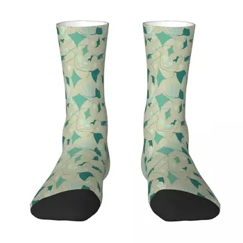 Cool Stingrays Pattern On Grey Animal Sock Socks Men Women Polyester Stockings Customizable Sweetshirt