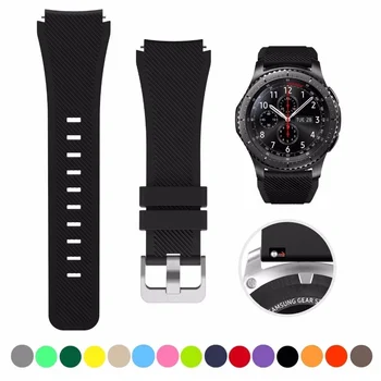 Correa de silicona banda deportiva para Samsung Galaxy Watch 3, for huawei Watch GT2/ Amazfit Gts2, 20mm, 22mm