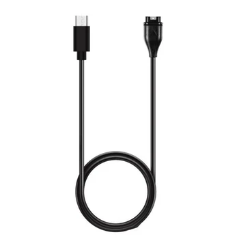 CPDD 4-пинов USB кабел за бързо зареждане за Fenix 7/7S 4//6S/Venu 2S SmartWatch USB адаптер за подмяна на тел