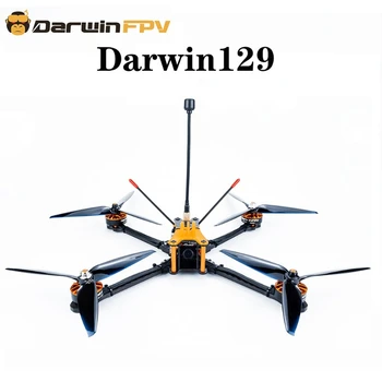 DarwinFPV FPV Drone Darwin129 Квадрокоптери 280mm 7 инча F4 OSD 50A BLHeli_S Dshot600 800mW 1500TVL