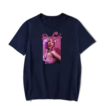 Doja котка Кажи така лого Тениска Merch Мъже и жени Къс ръкав Жени Смешни T риза Унисекс Harajuku Tops риза