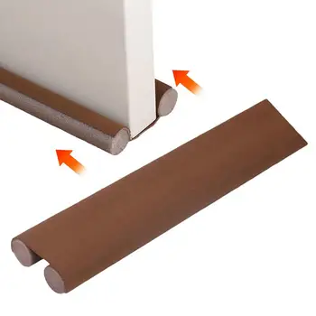 Door Bottom Seal Strip Door Draft Blocker For Exterior & Interior Doors Strong Adhesive Under Door Draft Blocker Insulator