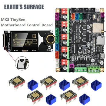 ES-3D части за принтер MKS TinyBee дънна платка за управление ESP32 Fit Mini12864 3D Touch Wifi Control съвместим A4988 и TMC2209