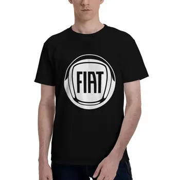 FIAT Fashion T Shirt Отпечатана памучна мъжка тениска Мъжки върхове Смешни Къс ръкав Tee