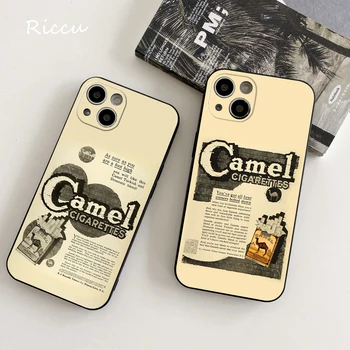 FOR IPhone 14 Cigarette Brand Design-Camels Soft Case for Iphone 14 11 12Pro 8 7 Plus X 13Pro MAX XR XS Covers