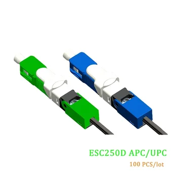 FTTH UNIKIT ESC250D SC / APC SC UPC оптичен влакно бърз конектор FTTH SC / UPC един режим оптичен бърз конектор оригинален
