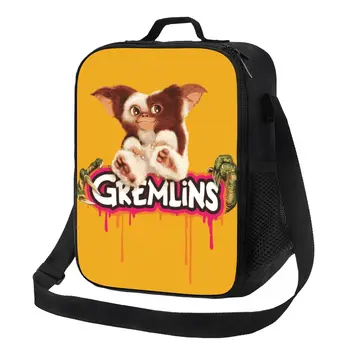 Gremlins изолирана чанта за обяд за жени чудовище филм Gizmo Mogwai охладител термичен обяд Tote Beach къмпинг пътуване