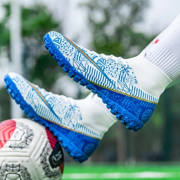 Harland Chuteira Society Cleats Original Outdoor Long Spike Soccer Shoes Studded Football Boot Wholesale Futsal Training Sneaker