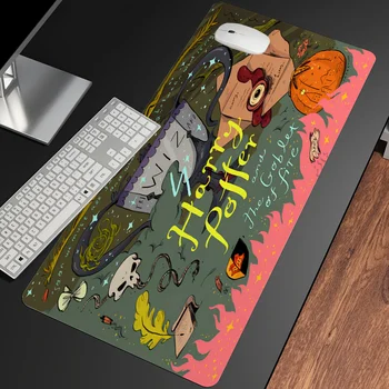 Harry Potter Mousepad Large Gaming Mouse Pad LockEdge Thickened Computer Keyboard Table Desk Mat
