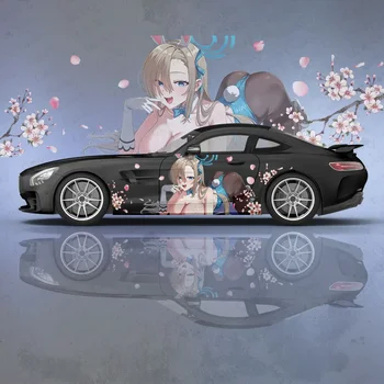 Ichinose Asuna секси аниме момиче кола тяло стикери Itasha винил кола страна стикер стикер кола стикер автомобилни декор филм
