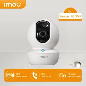 IMOU 3MP HD PTZ 360°Pan IP камера Обаждане с едно докосване Soft AP Двупосочен разговор Wi-Fi Hotspot AI откриване на хора Рейнджър за нощно виждане RC