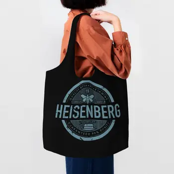 Kawaii Breaking Bad пазарска пазарска чанта за рециклиране Големият Хайзенберг платно хранителни стоки купувач рамо чанти чанта