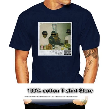Kendrick Lamar Good Kid Мъжка / Дамска тениска Мода 100% памук O-образно деколте къс ръкав тениски хлабав печат