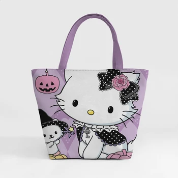 KT Cat Halloween H5541 Модни аниме чанти за рамо PU Casual чанта карикатура Tote kids момиче подарък