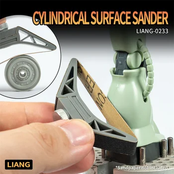 Liang Модел Инструменти за цилиндрична повърхностна шлифовъчна машина (шкурка не е включена) Детайлен многомащабен комплект за надграждане Инструменти за правене