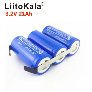 LiitoKala 3.2v 14ah 21ah 28ah 35ah Lifepo4 акумулаторни клетки с висок разряд 90A батерия за батерия за електрически мотор Diy