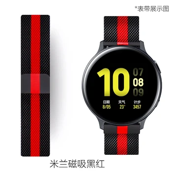 Magnatic Loop каишка за Xiaomi Mi Watch Color 2 Smart Watch Band 22MM Метална гривна за Amazfit GTR 2E 47MM Stratos 3 2 Correa