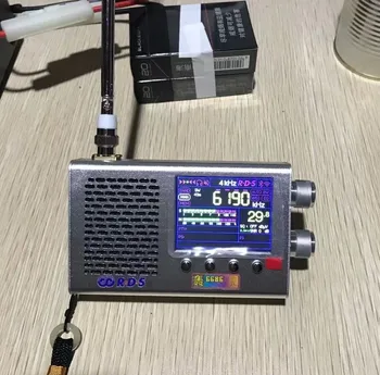 Mini 2.4-инчов TEF6686 пълнолентово радио Дълга вълна, средна вълна, къса вълна, FM