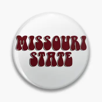 Missouri State University Мек бутон ПИН ревера ПИН сладък шапка дрехи значка метална брошка смешно карикатура мода жени бижута