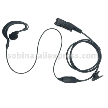 Motorola радио слушалка слушалки микрофон за DP2400 DP2600 XiR P6600 P6608 P6620 E8600 MTP3150 MTP3500 DEP550 двупосочна радио слушалка