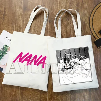 NANA Osaki манга аниме японски Черните камъни пазарска чанта голяма пазарска чанта купувач рециклиране чанта за многократна употреба мъкна по поръчка