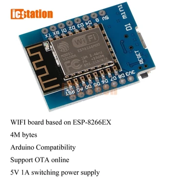 NEW ESP-12 D1 Mini NodeMcu Lua WIFI Internet of Things Development Board Based ESP8266 4M Flash FOR WEMOS