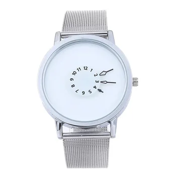 NO.2 Нов колан от неръждаема стомана жени Гледайте класически минималистичен сплав аналогови дами Кварцови ръчни часовници relogio horloges vrouwen