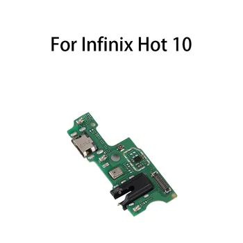 OEM USB порт за зареждане Жак Dock конектор за зареждане съвет Flex кабел за Infinix Hot 10 X682B X682C