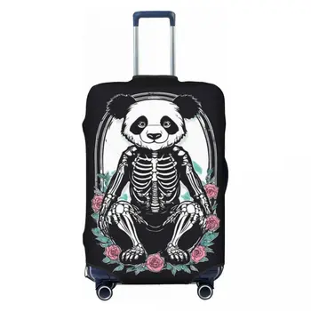 Panda куфар покритие готически полет пътуване протектор ваканция забавно багаж доставки