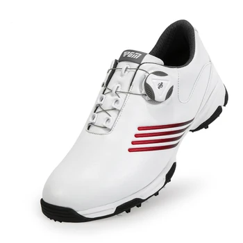PGM Водоустойчиви обувки за голф Дамски обувки Леко копче Buckle Обувки Връзки за обувки Дамски дишащи неплъзгащи се маратонки Обувки XZ162