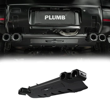 Plumb 2020+ Комплект за надграждане на отработените газове от алуминиево-магнезиева сплав от въглеродни влакна за Land Rover Defender L663 130 110 90 по поръчка