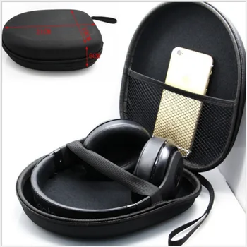 Portable Anti-Scratch Hard EVA слушалки слушалки калъф чанта чанта за повечето от универсална безжична кутия за съхранение на слушалки