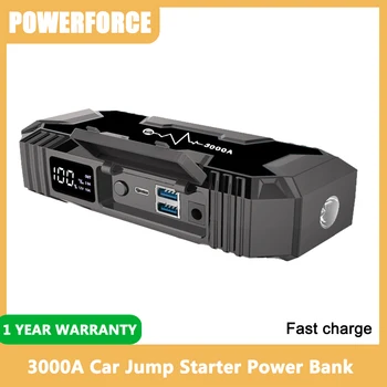 Portable Jump Starter Power Bank многофункционален 22000mAh бустер за стартиране на автомобил 12V зарядно устройство за автомобилни батерии Безплатна доставка