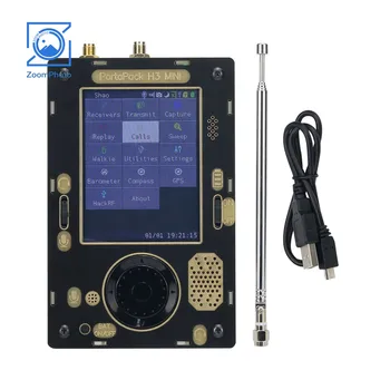 PortaPack H3 SE & HackRF One R9 V1.9.1 пълнофункционален SDR вграден барометър компас GPS приемник