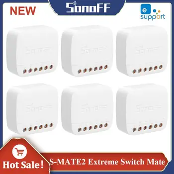 SONOFF Extreme Switch Mate S-MATE2 Интелигентна домашна автоматизация Интелигентно свързване Локално управление eWeLink APP Дистанционно управление чрез MINIR4