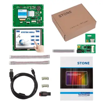 STONE пълноцветен дисплей 5.6 инчов 640x480 графичен HMI TFT LCD модулен панел за промишлена употреба