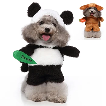 SWEETHOME PET куче косплей костюм за M / S куче сладък панда заек косплей дрехи облекло облекло домашни любимци доставки за Хелоуин парти Благоволение