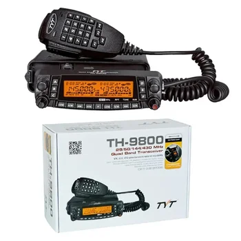 TYT TH-9800 Plus Mobile Radio Quad Band 29/50/144/430MHz 50W приемо-предавател TH9800 Walkie Talkie кола камион радио ретранслатор Scrambler
