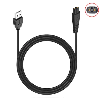USB кабел за зареждане, съвместим за самобръсначка Remington XR7000 5V зарядно устройство за HC4250 HC5870 HC5950 PF7500 PF7600 PF7855 PG6250 XR1400