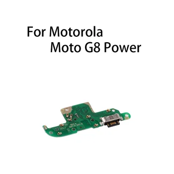 USB порт за зареждане Жак док конектор за зареждане съвет за Motorola Moto G8 мощност